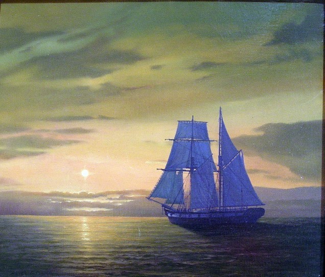 La goleta Laura, obra de Peter G. Power